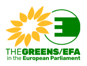 Greens-EFA in the European Parliament logo
